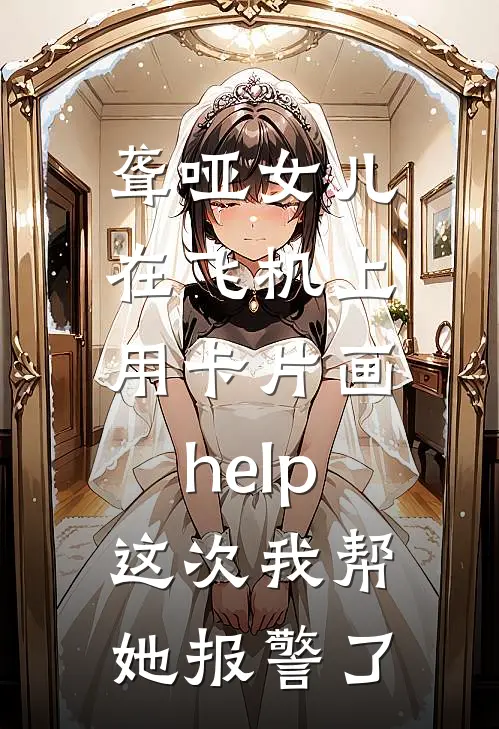 聋哑女儿在飞机上用卡片画help，这次我帮她报警了