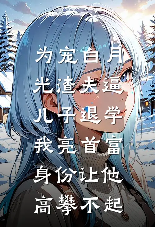 为宠白月光渣夫逼儿子退学，我亮首富身份让他高攀不起