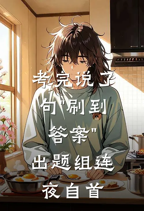 考完说了句"刷到答案",出题组连夜自首