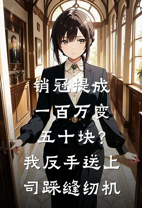 销冠提成一百万变五十块?我反手送上司踩缝纫机