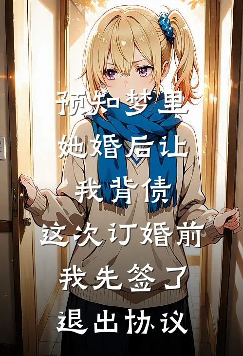 预知梦里她婚后让我背债,这次订婚前我先签了退出协议