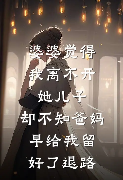 婆婆觉得我离不开她儿子,却不知爸妈早给我留好了退路