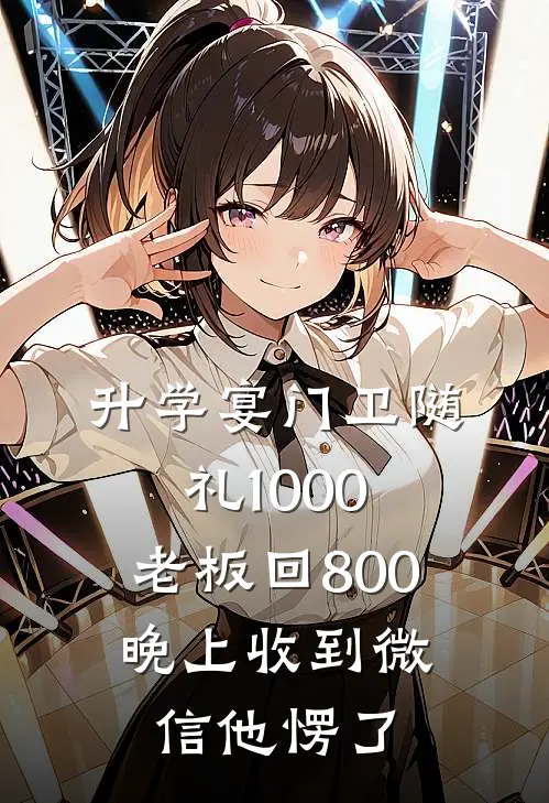 升学宴门卫随礼1000，老板回800，晚上收到微信他愣了