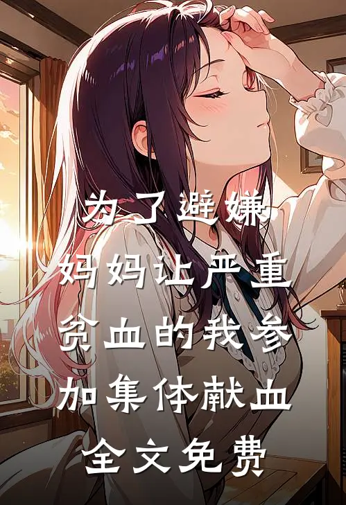 为了避嫌，妈妈让严重贫血的我参加集体献血全文免费