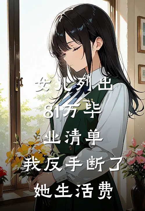 女儿列出81万毕业清单，我反手断了她生活费