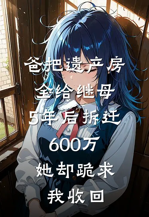 爸把遗产房全给继母，5年后拆迁600万，她却跪求我收回