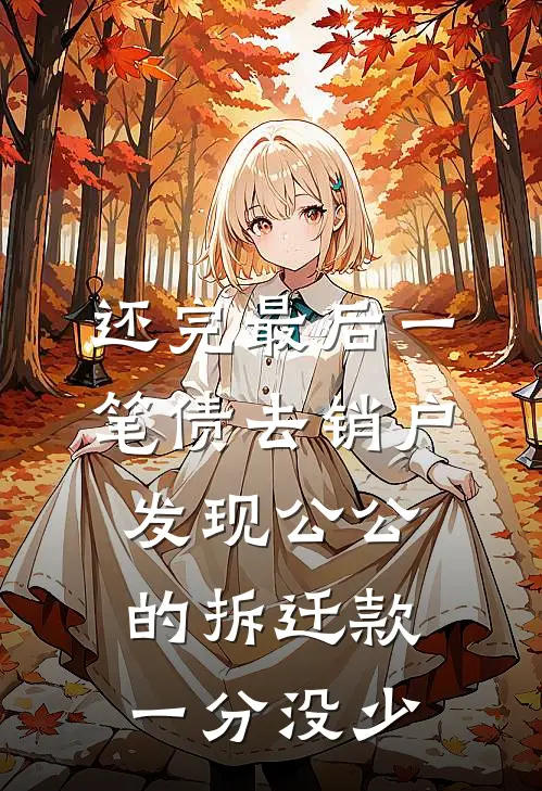 还完最后一笔债去销户，发现公公的拆迁款一分没少