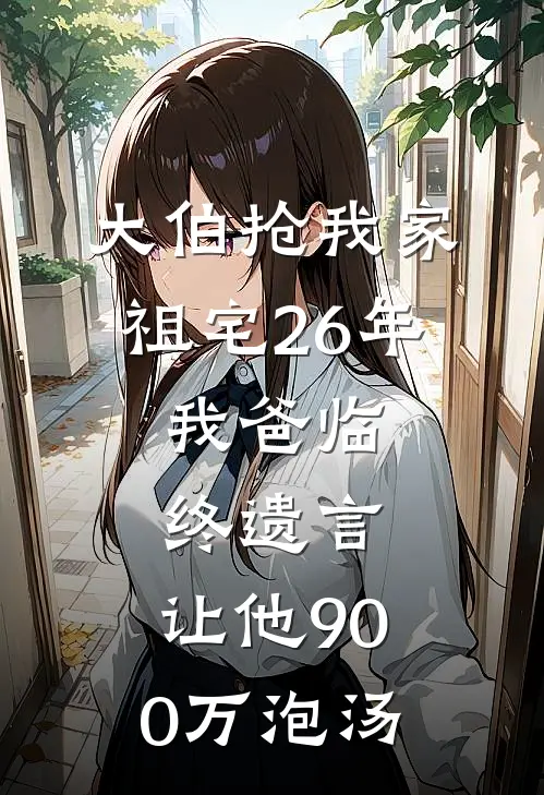大伯抢我家祖宅26年，我爸临终遗言，让他900万泡汤