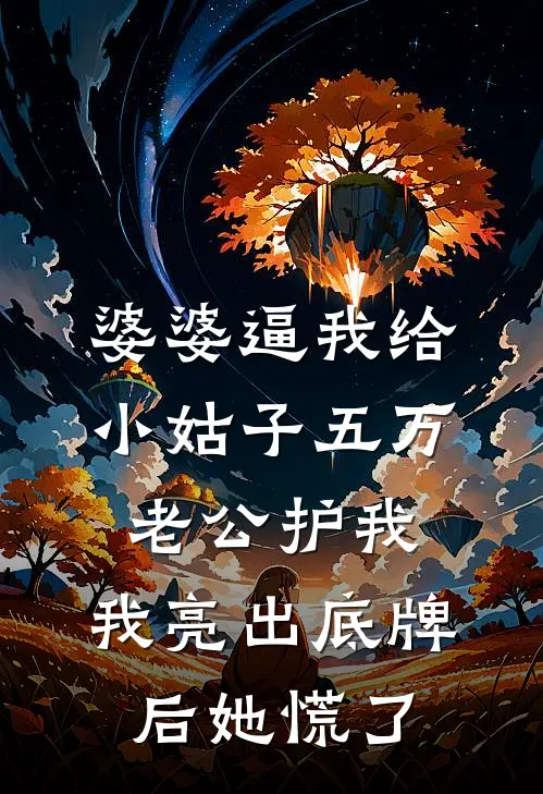 婆婆逼我给小姑子五万,老公护我,我亮出底牌后她慌了