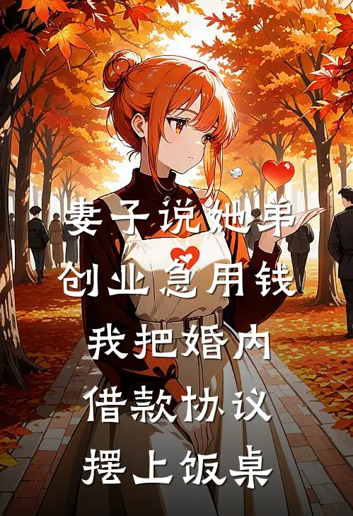 妻子说她弟创业急用钱，我把婚内借款协议摆上饭桌