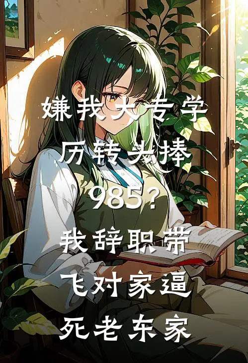 嫌我大专学历转头捧985？我辞职带飞对家逼死老东家