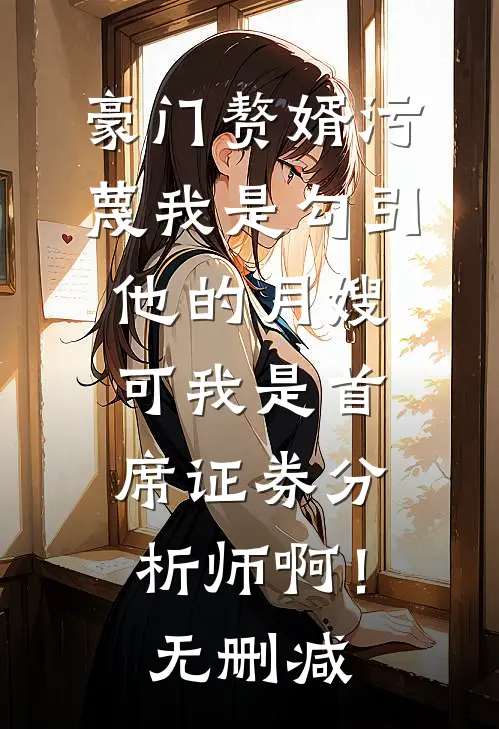 豪门赘婿污蔑我是勾引他的月嫂，可我是首席证券分析师啊！无删减