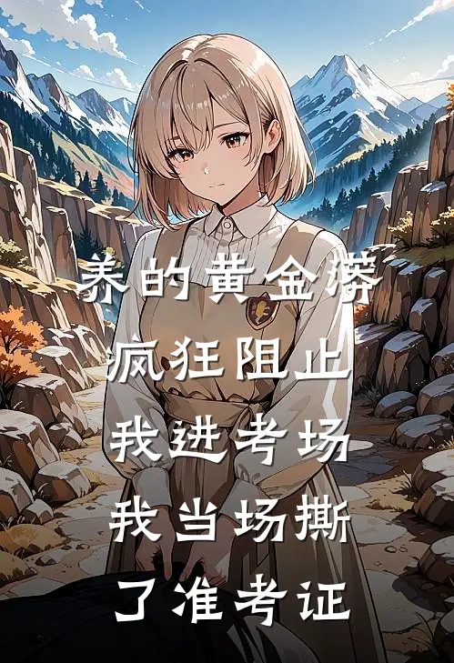 养的黄金蟒疯狂阻止我进考场,我当场撕了准考证