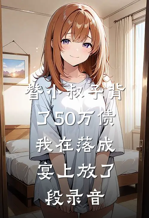 替小叔子背了50万债，我在落成宴上放了段录音