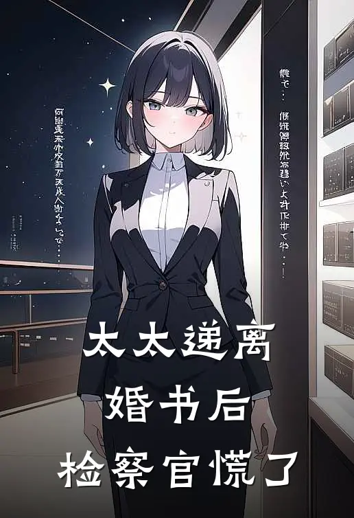 太太递离婚书后,检察官慌了