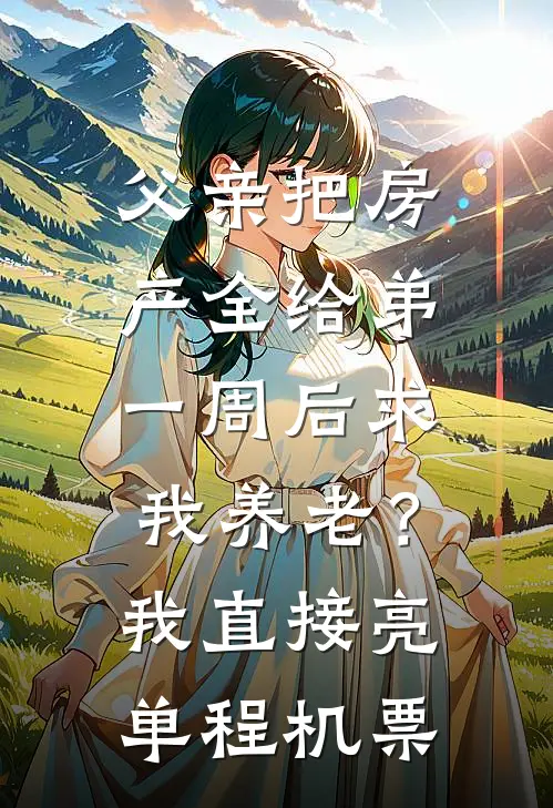 父亲把房产全给弟，一周后求我养老？我直接亮单程机票