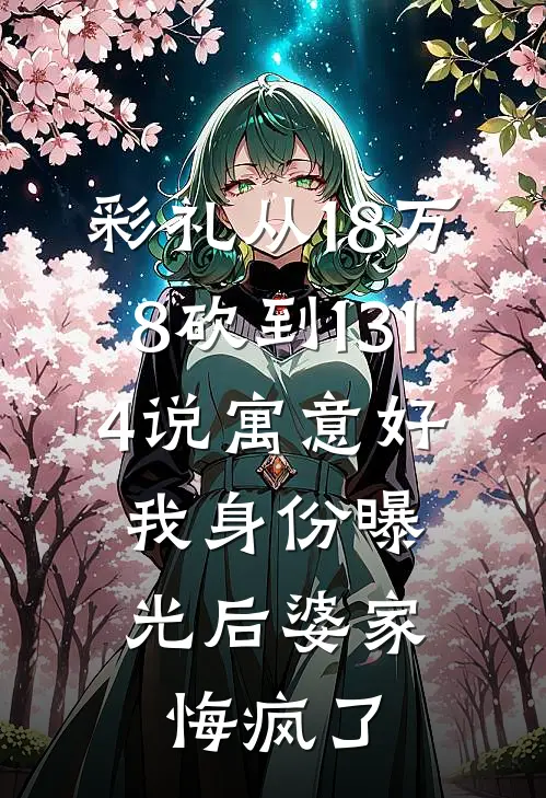 彩礼从18万8砍到1314说寓意好，我身份曝光后婆家悔疯了