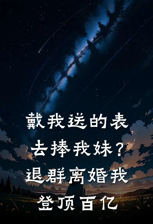 戴我送的表去捧我妹？退群离婚，我登顶百亿