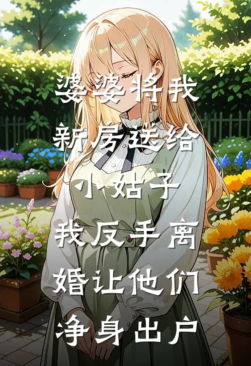 婆婆将我新房送给小姑子，我反手离婚让他们净身出户