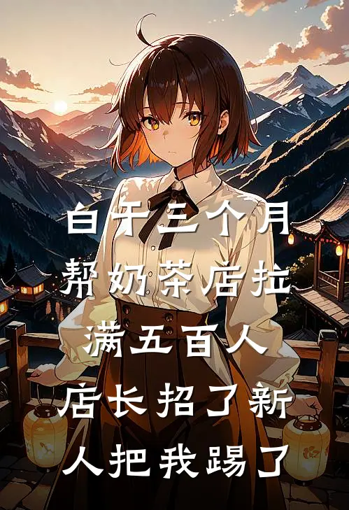 白干三个月帮奶茶店拉满五百人,店长招了新人把我踢了