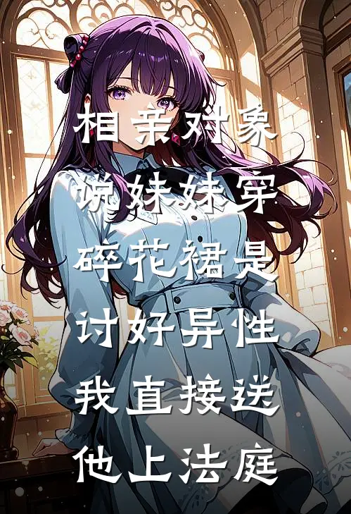 相亲对象说妹妹穿碎花裙是讨好异性，我直接送他上法庭
