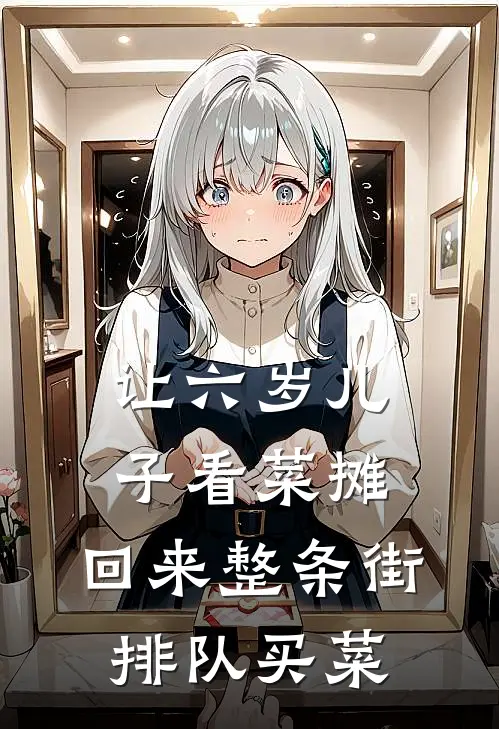 让六岁儿子看菜摊，回来整条街排队买菜