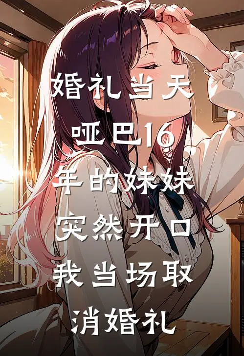 婚礼当天，哑巴16年的妹妹突然开口，我当场取消婚礼