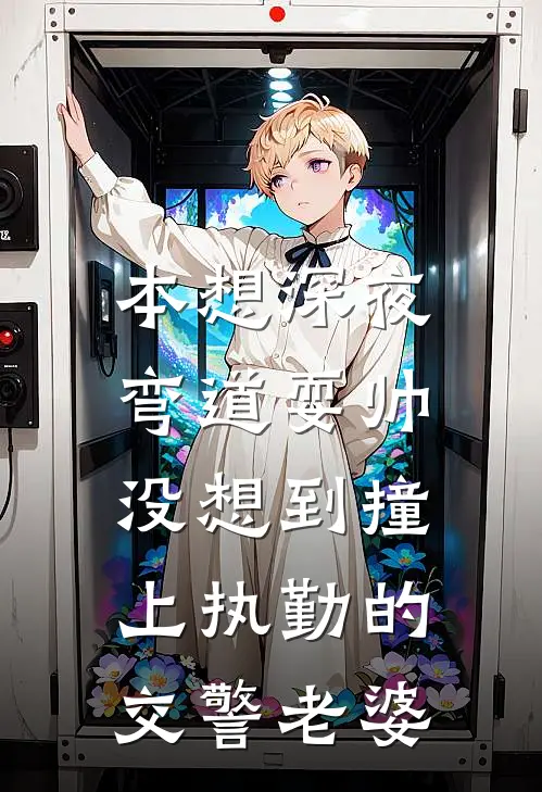 本想深夜弯道耍帅，没想到撞上执勤的交警老婆
