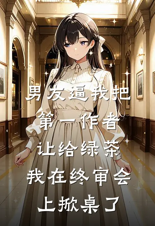 男友逼我把第一作者让给绿茶，我在终审会上掀桌了