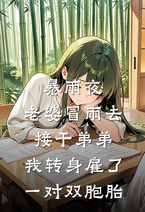 暴雨夜，老婆冒雨去接干弟弟，我转身雇了一对双胞胎