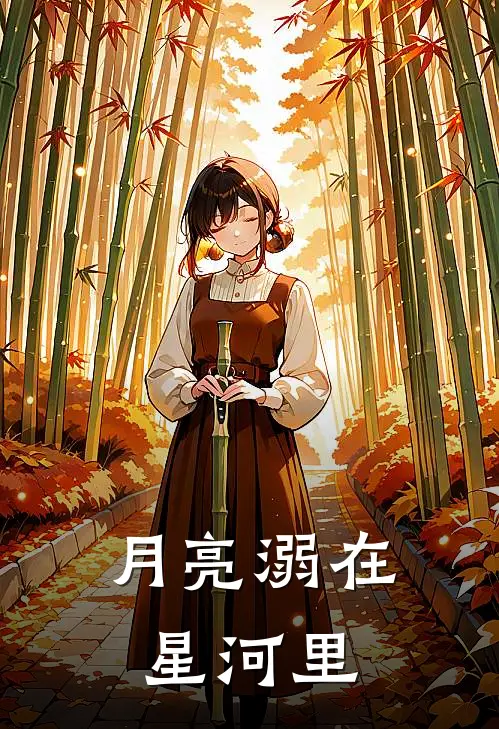 月亮溺在星河里