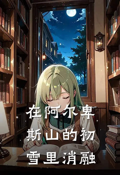 在阿尔卑斯山的初雪里消融