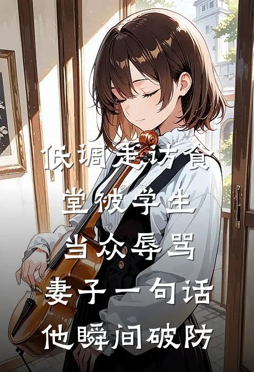 低调走访食堂被学生当众辱骂，妻子一句话他瞬间破防