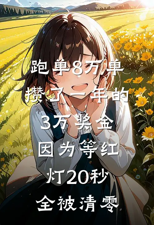 跑单8万单攒了一年的3万奖金，因为等红灯20秒全被清零