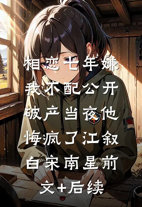 相恋七年嫌我不配公开，破产当夜他悔疯了江叙白宋南星前文+后续