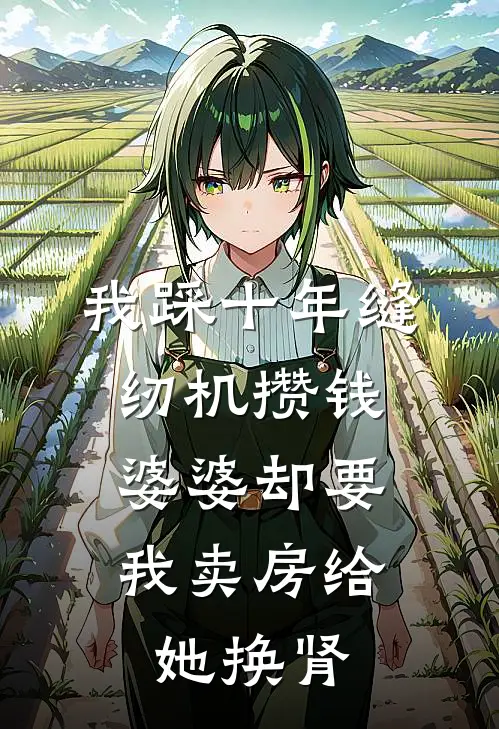 我踩十年缝纫机攒钱,婆婆却要我卖房给她换肾