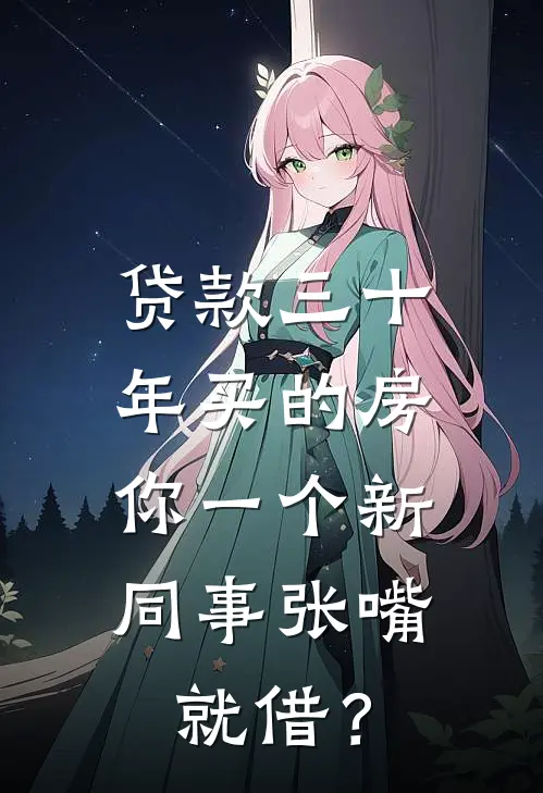 贷款三十年买的房,你一个新同事张嘴就借?
