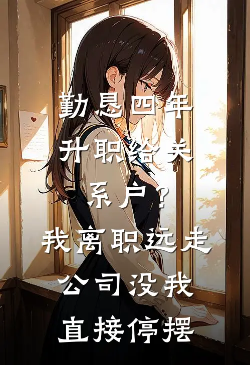 勤恳四年升职给关系户？我离职远走，公司没我直接停摆