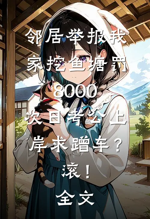 邻居举报我家挖鱼塘罚8000，次日考公上岸求蹭车？滚！全文