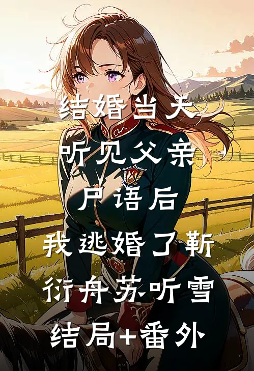 结婚当天听见父亲尸语后，我逃婚了靳衍舟苏听雪结局+番外