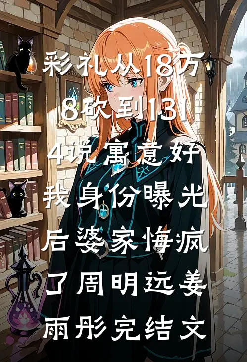 彩礼从18万8砍到1314说寓意好，我身份曝光后婆家悔疯了周明远姜雨彤完结文