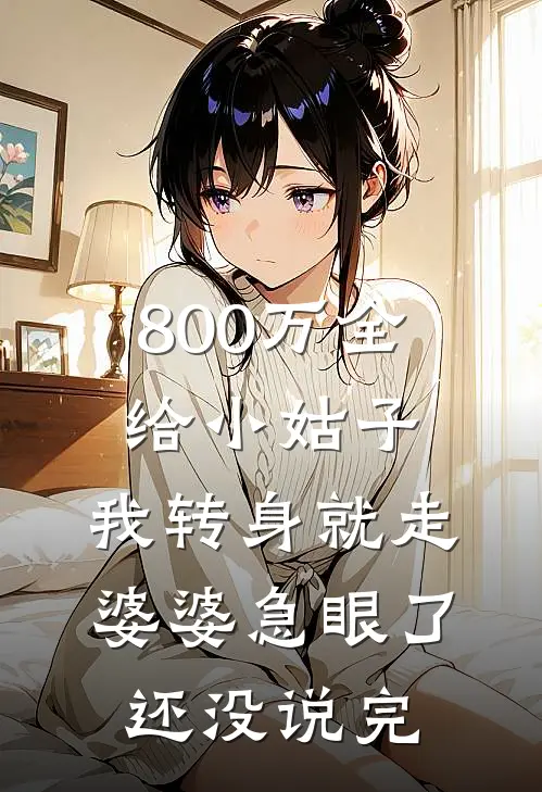 800万全给小姑子,我转身就走,婆婆急眼了:还没说完