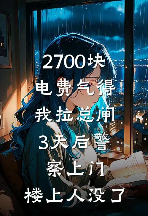 2700块电费气得我拉总闸，3天后警察上门：楼上人没了