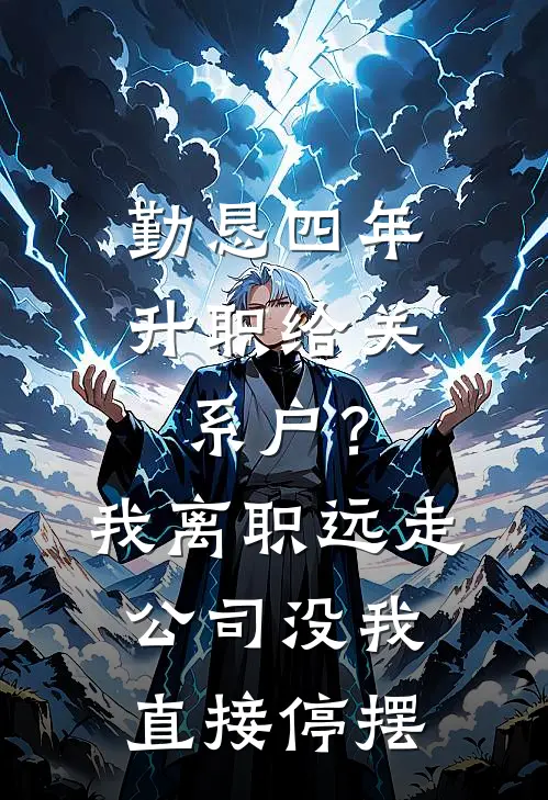 勤恳四年升职给关系户?我离职远走,公司没我直接停摆