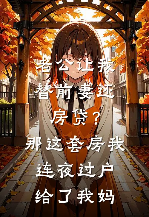 老公让我替前妻还房贷？那这套房，我连夜过户给了我妈