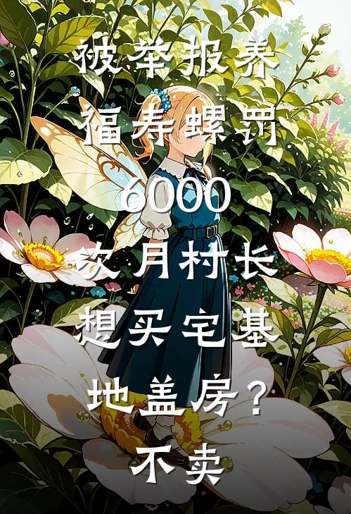 被举报养福寿螺罚6000,次月村长想买宅基地盖房?不卖