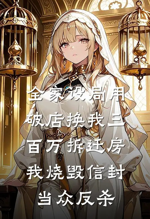 全家设局用破店换我三百万拆迁房,我烧毁信封当众反杀