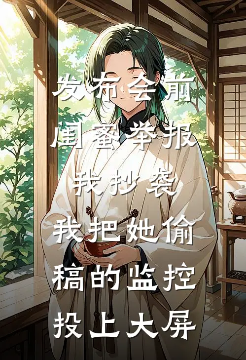 发布会前，闺蜜举报我抄袭，我把她偷稿的监控投上大屏