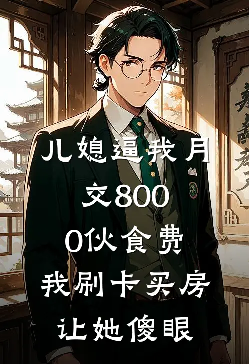 儿媳逼我月交8000伙食费，我刷卡买房让她傻眼
