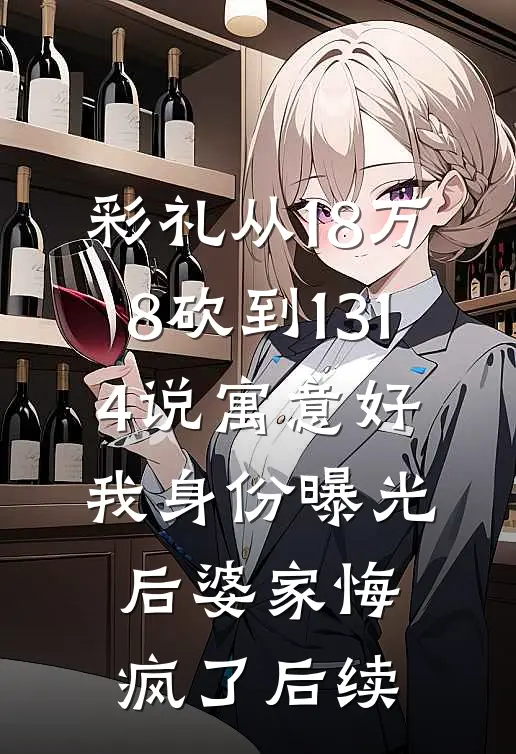 彩礼从18万8砍到1314说寓意好，我身份曝光后婆家悔疯了后续